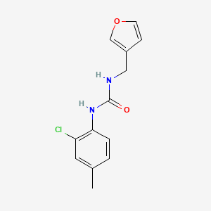 1-(2-Chloro-4-methylphenyl)-3-(furan-3-ylmethyl)urea