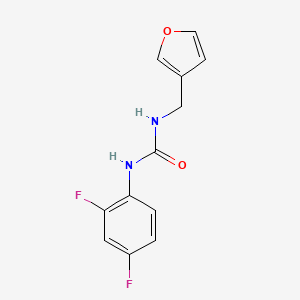 1-(2,4-Difluorophenyl)-3-(furan-3-ylmethyl)urea