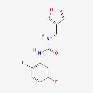 1-(2,5-Difluorophenyl)-3-(furan-3-ylmethyl)urea