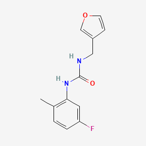 1-(5-Fluoro-2-methylphenyl)-3-(furan-3-ylmethyl)urea