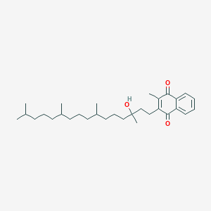 B075271 1,4-Naphthalenedione, 2-(3-hydroxy-3,7,11,15-tetramethylhexadecyl)-3-methyl- CAS No. 1181-23-3