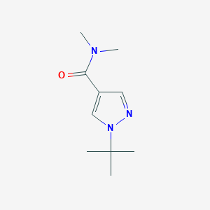 1-tert-butyl-N,N-dimethyl-1H-pyrazole-4-carboxamide