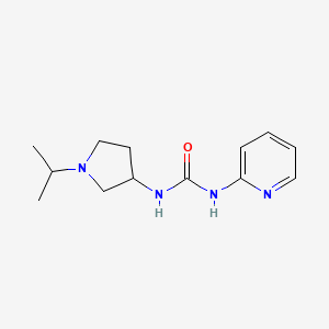 1-(1-Isopropylpyrrolidin-3-yl)-3-(pyridin-2-yl)urea