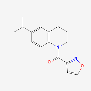 1,2-oxazol-3-yl-(6-propan-2-yl-3,4-dihydro-2H-quinolin-1-yl)methanone