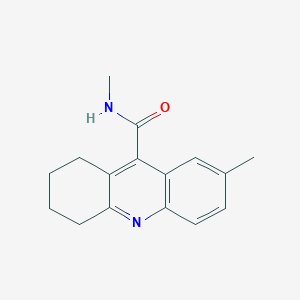 N,7-dimethyl-1,2,3,4-tetrahydroacridine-9-carboxamide