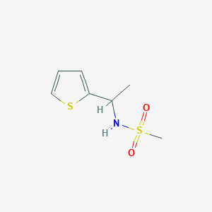 N-(1-thiophen-2-ylethyl)methanesulfonamide