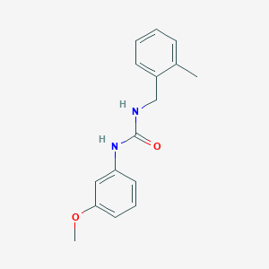 1-(3-Methoxyphenyl)-3-[(2-methylphenyl)methyl]urea