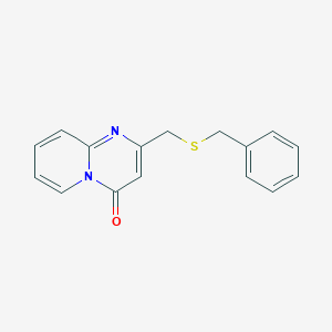 2-(Benzylsulfanylmethyl)pyrido[1,2-a]pyrimidin-4-one