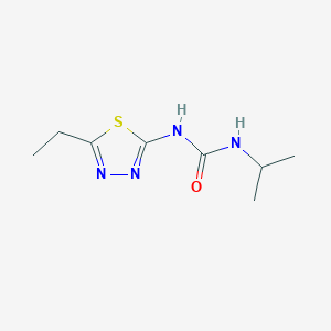 1-(5-Ethyl-1,3,4-thiadiazol-2-yl)-3-propan-2-ylurea