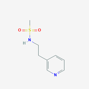 N-(2-pyridin-3-ylethyl)methanesulfonamide