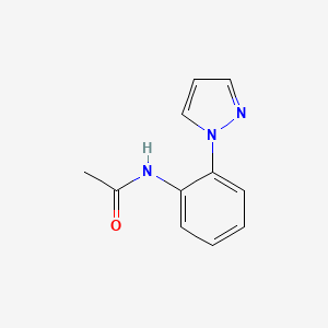 N-(2-(1H-Pyrazole-1-yl)phenyl)acetamide