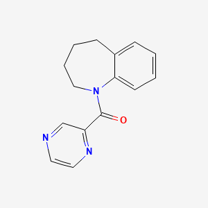 Pyrazin-2-yl(2,3,4,5-tetrahydro-1-benzazepin-1-yl)methanone