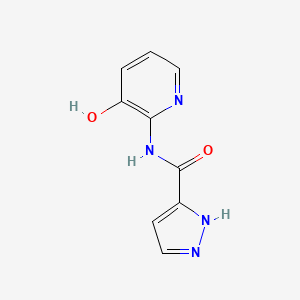 N-(3-hydroxypyridin-2-yl)-1H-pyrazole-5-carboxamide