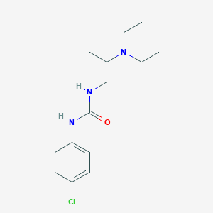 1-(4-Chlorophenyl)-3-[2-(diethylamino)propyl]urea