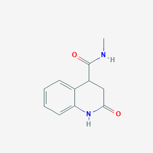 N-methyl-2-oxo-3,4-dihydro-1H-quinoline-4-carboxamide