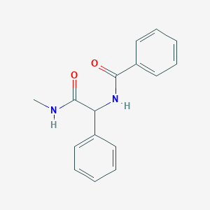 N-[2-(methylamino)-2-oxo-1-phenylethyl]benzamide