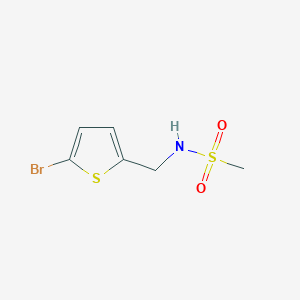 N-[(5-bromothiophen-2-yl)methyl]methanesulfonamide