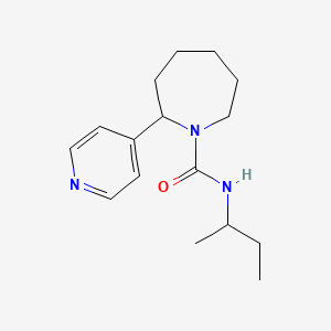 N-butan-2-yl-2-pyridin-4-ylazepane-1-carboxamide