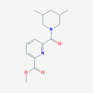 Methyl 6-(3,5-dimethylpiperidine-1-carbonyl)pyridine-2-carboxylate