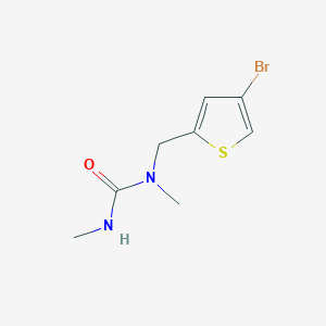 1-[(4-Bromothiophen-2-yl)methyl]-1,3-dimethylurea