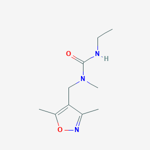 1-[(3,5-Dimethyl-1,2-oxazol-4-yl)methyl]-3-ethyl-1-methylurea