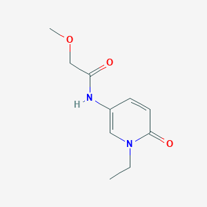 N-(1-ethyl-6-oxopyridin-3-yl)-2-methoxyacetamide