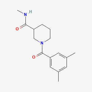 1-(3,5-dimethylbenzoyl)-N-methylpiperidine-3-carboxamide