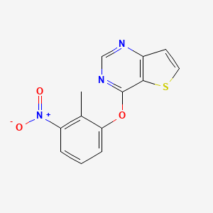 4-(2-Methyl-3-nitrophenoxy)thieno[3,2-d]pyrimidine