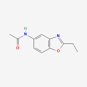 N-(2-ethyl-1,3-benzoxazol-5-yl)acetamide