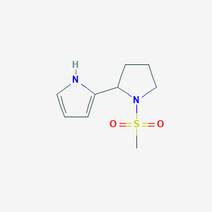 2-(1-methylsulfonylpyrrolidin-2-yl)-1H-pyrrole