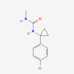 1-[1-(4-Bromophenyl)cyclopropyl]-3-methylurea