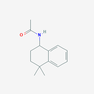 molecular formula C14H19NO B7531210 N-(4,4-dimethyl-2,3-dihydro-1H-naphthalen-1-yl)acetamide 