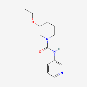 3-ethoxy-N-pyridin-3-ylpiperidine-1-carboxamide