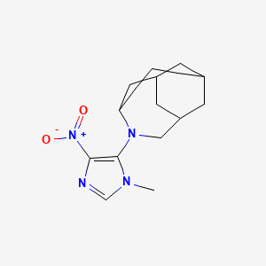 4-(3-Methyl-5-nitroimidazol-4-yl)-4-azatricyclo[4.3.1.13,8]undecane