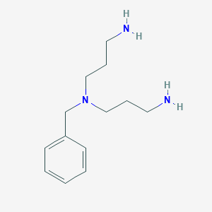 molecular formula C13H23N3 B075330 1,3-Propanediamine, N1-(3-aminopropyl)-N1-(phenylmethyl)- CAS No. 1555-71-1