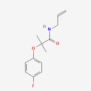 2-(4-fluorophenoxy)-2-methyl-N-prop-2-enylpropanamide