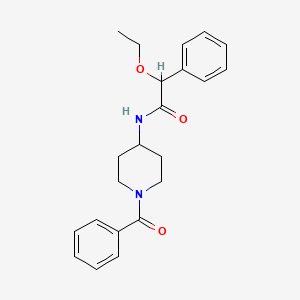 N-(1-benzoylpiperidin-4-yl)-2-ethoxy-2-phenylacetamide