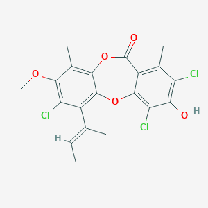 molecular formula C20H17Cl3O5 B075333 甲基乌斯汀 CAS No. 1329-04-0