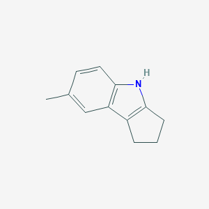 B075334 7-Methyl-1,2,3,4-tetrahydrocyclopenta[b]indole CAS No. 1130-93-4