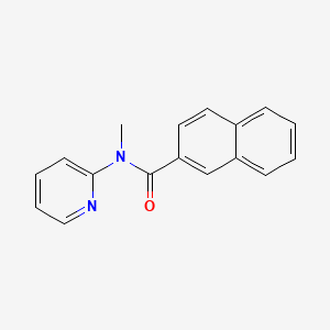 N-methyl-N-pyridin-2-ylnaphthalene-2-carboxamide