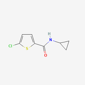 5-chloro-N-cyclopropylthiophene-2-carboxamide