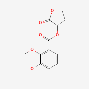 molecular formula C13H14O6 B7534325 (2-Oxooxolan-3-yl) 2,3-dimethoxybenzoate 