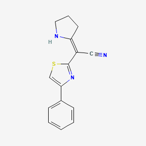 molecular formula C15H13N3S B7536529 CID 2998560 