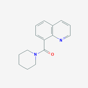 molecular formula C15H16N2O B7537074 Piperidin-1-yl(quinolin-8-yl)methanone 