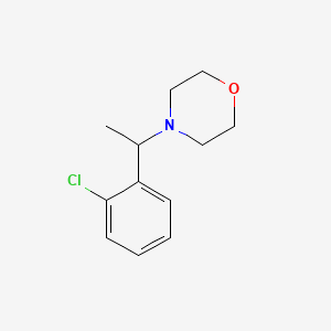 molecular formula C12H16ClNO B7537168 4-(1-(2-Chlorophenyl)ethyl)morpholine 