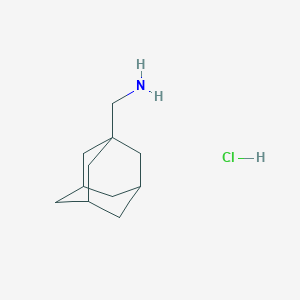 molecular formula C11H20ClN B075372 Adamantan-1-ylmethanamine hydrochloride CAS No. 1501-98-0
