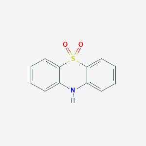 molecular formula C12H9NO2S B075397 10H-苯并噻嗪-5,5-二氧化物 CAS No. 1209-66-1