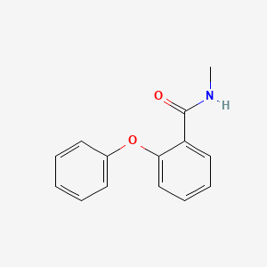 molecular formula C14H13NO2 B7539853 N-methyl-2-phenoxybenzamide 