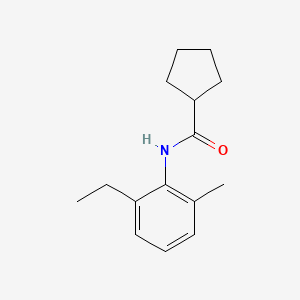 N~1~-(2-ethyl-6-methylphenyl)-1-cyclopentanecarboxamide
