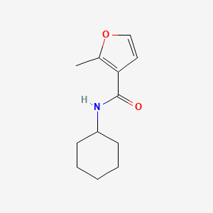 N-cyclohexyl-2-methylfuran-3-carboxamide